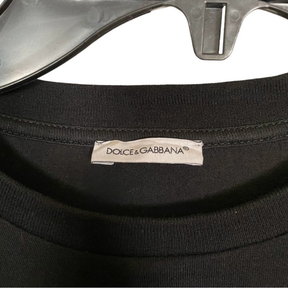 Authentic Dolce & Gabbana Boy's Logo Short-Sleeve T-Shirt Black - Picture 3 of 8